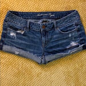 Distressed American Eagle Shorts size 10